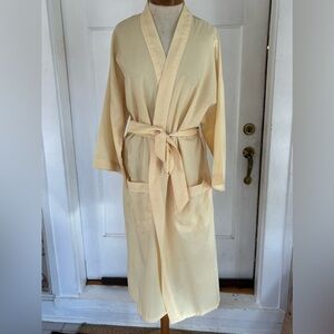 Pierre Cardin Butter Yellow Vintage robe